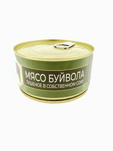Мясо буйвола тушеное, Балтийская охота, 2 X 325 г