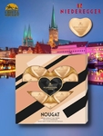 Конфеты "Нуга-сердечки", Niederegger, 1 X 125 гр