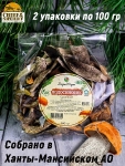 Гриб подосиновик сушеный, Дары Югры, 2 X 100 гр