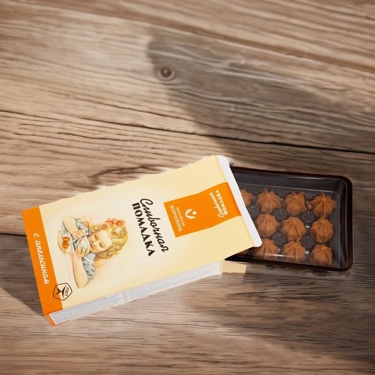 Конфеты "Помадка сливочная с апельсином", Балтийская жемчужина, 3 X 150 гр