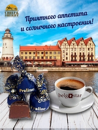 Конфеты шоколадные "Пралине", Belgostar, 500 гр