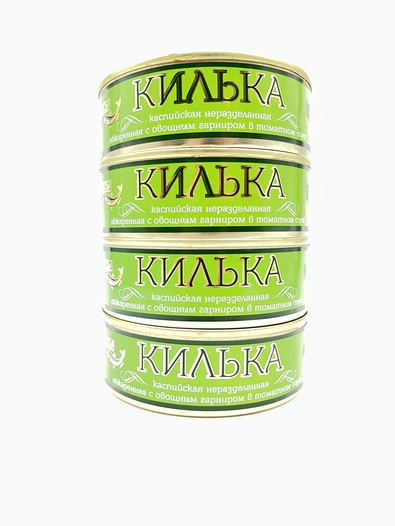 Килька каспийская обжаренная в т.соусе с овощами, Laatsa, 4 X 240 гр