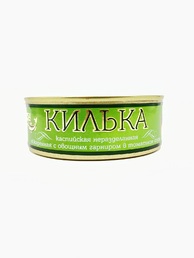 Килька каспийская обжаренная в т.соусе с овощами, Laatsa, 4 X 240 гр