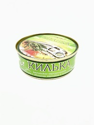 Килька каспийская обжаренная в т.соусе с овощами, Laatsa, 4 X 240 гр