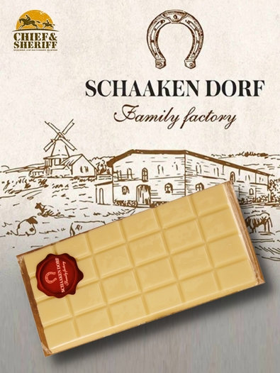Шоколад белый, SCHAAKEN DORF, 2 X 100 гр