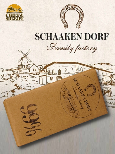 Шоколад горький 99% , SCHAAKEN DORF, 2 X 100 гр