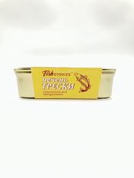 Печень трески натуральная из мороженого сырья, Fishstores, 2 X 115 гр