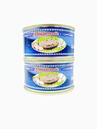 Паштет "Пикантный" из оленины с грибами, Ямальские олени, 2 x 140 г