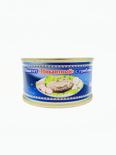 Паштет "Пикантный" из оленины с грибами, Ямальские олени, 2 x 140 г