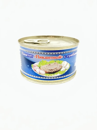 Паштет "Пикантный" из оленины с грибами, Ямальские олени, 2 x 140 г