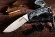 Нож Kizlyar Savage, сатин, D2, G10