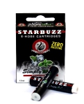 Упаковка из 4-х картриджей для электронного кальяна SQUARE с ароматом STARBUZZ "Simply Mint"
