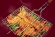 Решетка-гриль сибирская Пикничок, средняя, вилка в комплекте, 401-731
