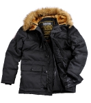 Куртка аляска Alpha Industries Arctic Jacket, black