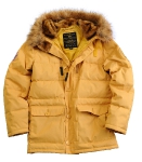 Куртка аляска Alpha Industries Arctic Jacket, yellow