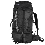 Рюкзак туристический Polar, 50 л, черный, 27х57х20, П931-05