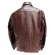 Куртка АртМех Гран-При, натуральная кожа КРС, подклад-шерсть, коричневая, AJ008AM