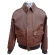 Куртка мужская АртМех А2, натуральная кожа пулап, подкладка хлопок, коричневая, AVJ013SM