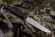 Нож Kizlyar Alpha D2 s v2 сатин, черная рукоять, камо ножны