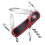 Нож перочинный Victorinox EvoGrip S101,85мм 12 функций красно-чёрный, 2.3603.SC