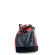 Сумка Wenger Mini soft duffle, красно/черный, полиэстер 1200D, 39 л (53х26х25 см), 52744165