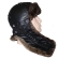 Кожаный шлем АртМех отделка бобр, отворот, длинное ухо, 6251.1БОБР
