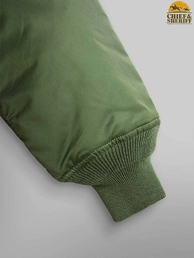 Куртка бомбер Alpha Industries CWU-45P Flight Jacket, зеленая, sage