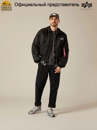 Куртка бомбер Alpha Industries CWU-45P Flight Jacket, black