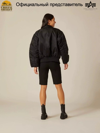 Куртка бомбер Alpha Industries CWU-45P Flight Jacket, black