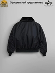 Куртка бомбер Alpha Industries B-15 Flight Jacket, black