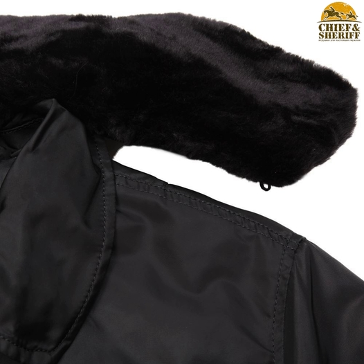 Куртка бомбер Alpha Industries B-15 Flight Jacket, black