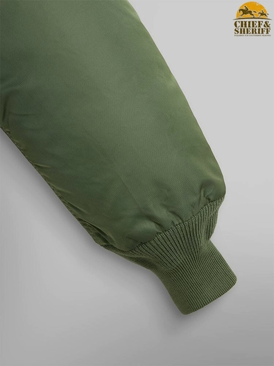 Куртка бомбер Alpha Industries B-15 Flight Jacket, sage (размер: 3xl, российский размер: 56)