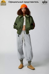 Куртка бомбер Alpha Industries B-15 Flight Jacket, sage