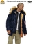 Куртка аляска Alpha Industries Slim Fit N-3B Parka, blue-orange
