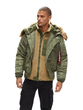 Куртка аляска Alpha Industries N-2B Parka, green
