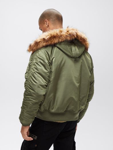 Куртка аляска Alpha Industries N-2B Parka, green