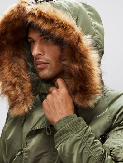 Куртка аляска Alpha Industries N-2B Parka, green