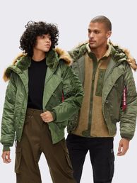 Куртка аляска Alpha Industries N-2B Parka, green