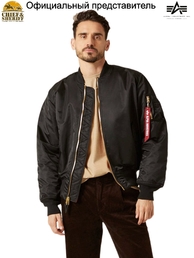 Куртка бомбер Alpha Industries MA-1 Flight Jacket, black