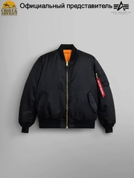 Куртка бомбер Alpha Industries MA-1 Flight Jacket, black