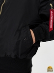 Куртка бомбер Alpha Industries MA-1 Flight Jacket, black