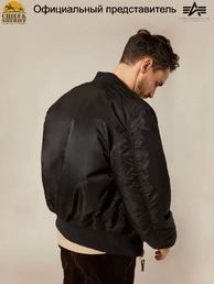 Куртка бомбер Alpha Industries MA-1 Flight Jacket, black