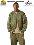 Куртка бомбер Alpha Industries MA-1 Flight Jacket, sage green