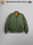 Куртка бомбер Alpha Industries MA-1 Flight Jacket, sage green