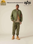 Куртка бомбер Alpha Industries MA-1 Flight Jacket, sage green