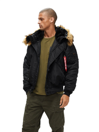 Куртка аляска Alpha Industries N-2B Parka, black