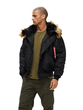 Куртка аляска Alpha Industries N-2B Parka, black