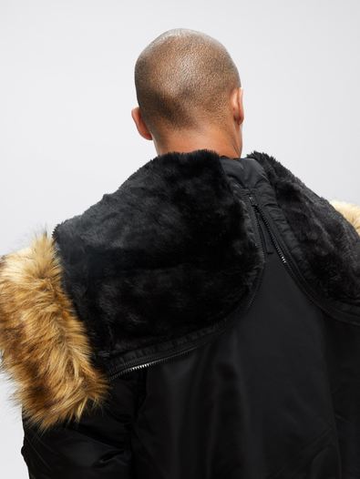Куртка аляска Alpha Industries N-2B Parka, black