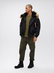 Куртка аляска Alpha Industries N-2B Parka, black