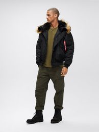 Куртка аляска Alpha Industries N-2B Parka, black